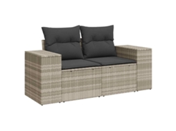 Garden Sofa, Garden Sofas Vidaxl Cinzeto Rattan / Vime (n/a)