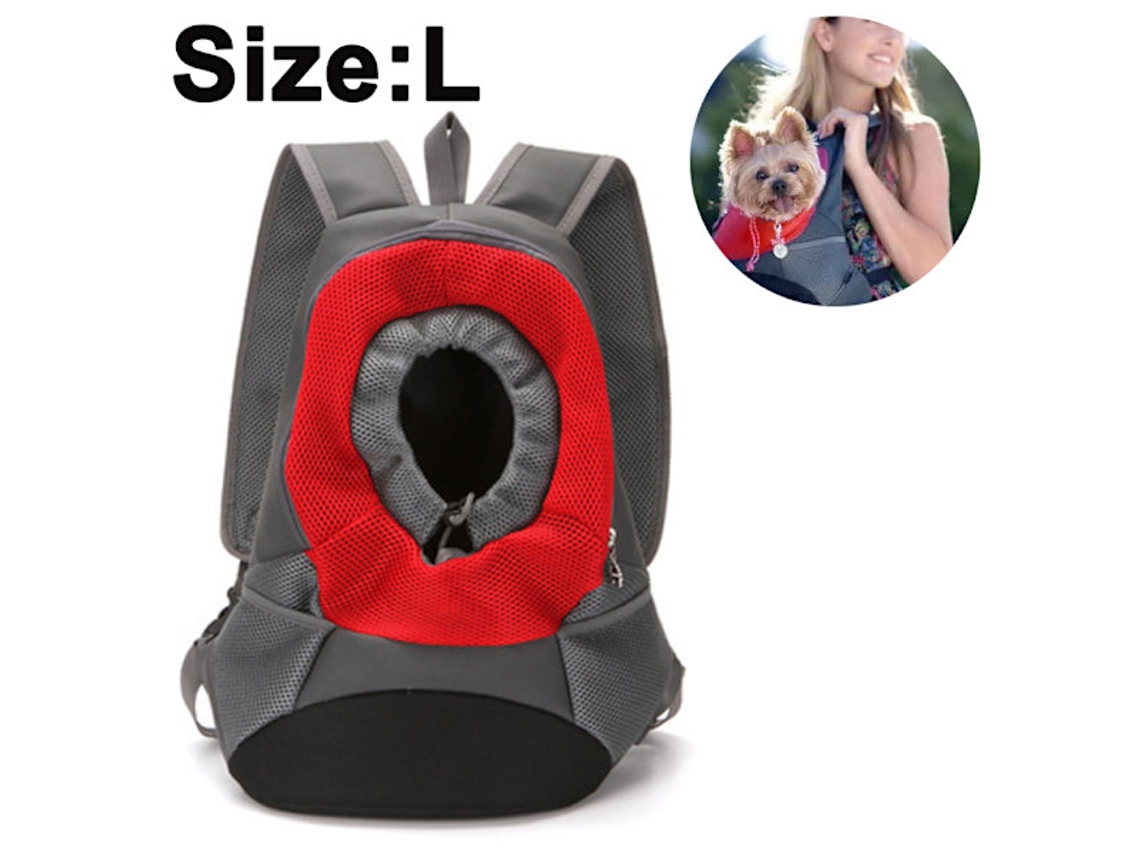 Mochila de Transporte para Cães e Gatos, Respirável AQUAFORGE