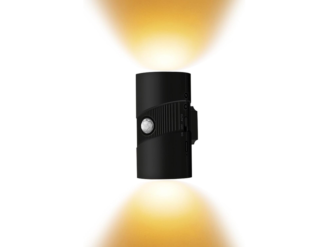 Luminária De Parede Com Sensor Movimento Para Quarto, Gradiente Cores,