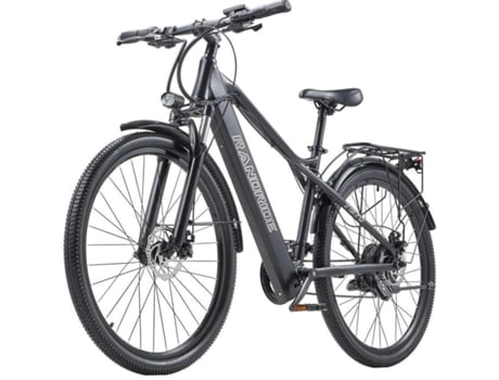 Bicicleta Eléctrica 1000w Yg70/preta 48v 14ah/suspensão Do Garfo Dianteiro/travão De Disco Randride