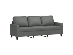 3-seater Sofa, 3-seater Sofas Vidaxl Cinzeto Tecido (n/a)