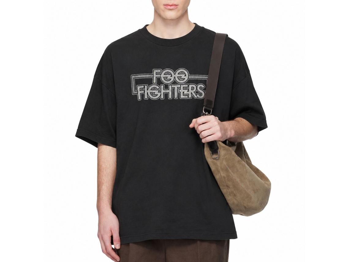 Foo Fighters Outlined Logo T-shirt Unisex Adults Size:xxxl