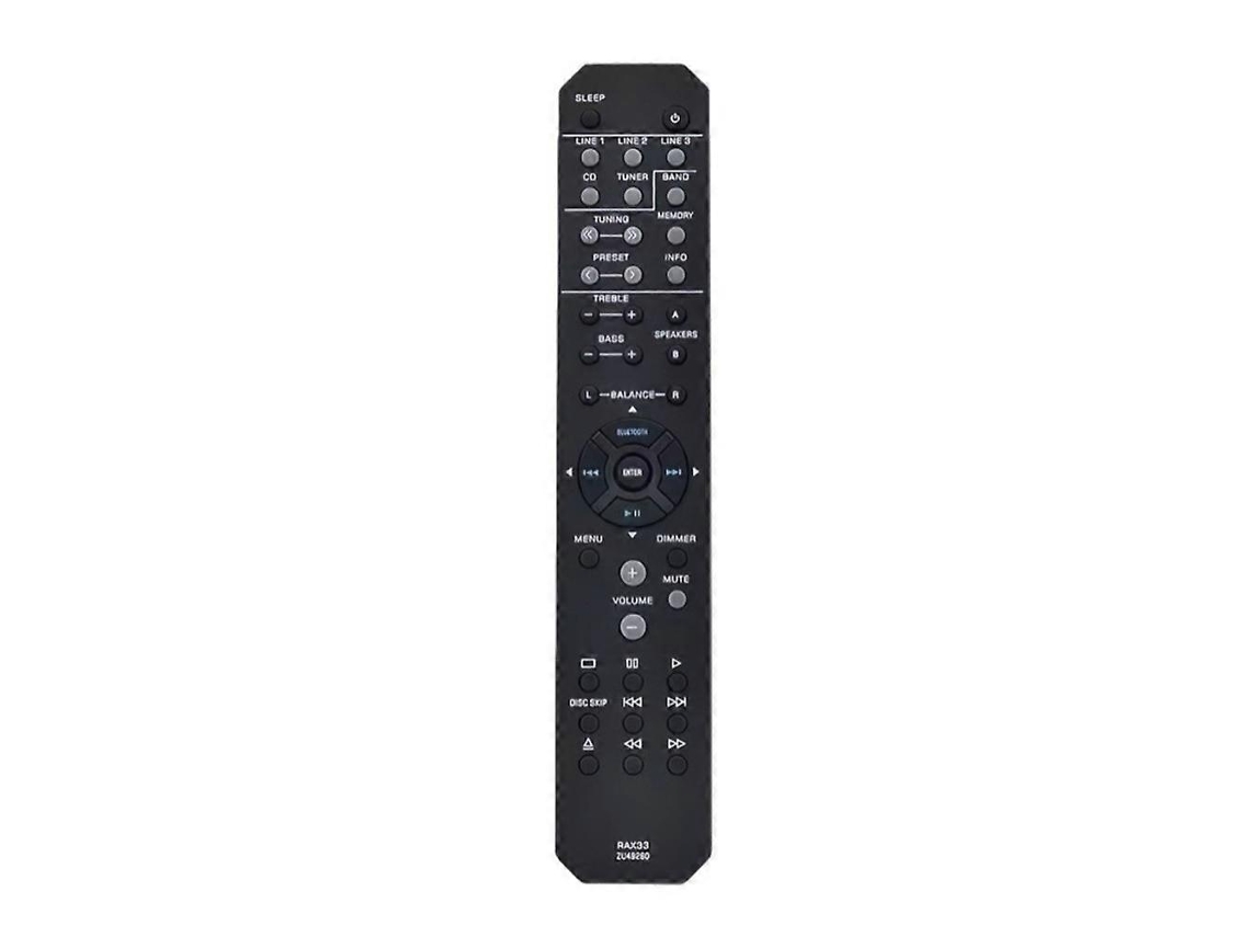 Controle Remoto Para Receptor De Áudio Yamaha Rax33 Zu49260 R-s202 Rs202bl - Controlador De Sistema De Áudio Doméstico De Substituição