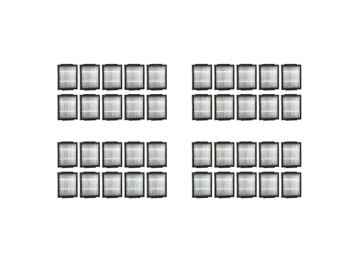 40pcs Hepa Filter For Irobot Roomba I7 E5 E6 I Series Robot Vacuum Cleaner Replacement