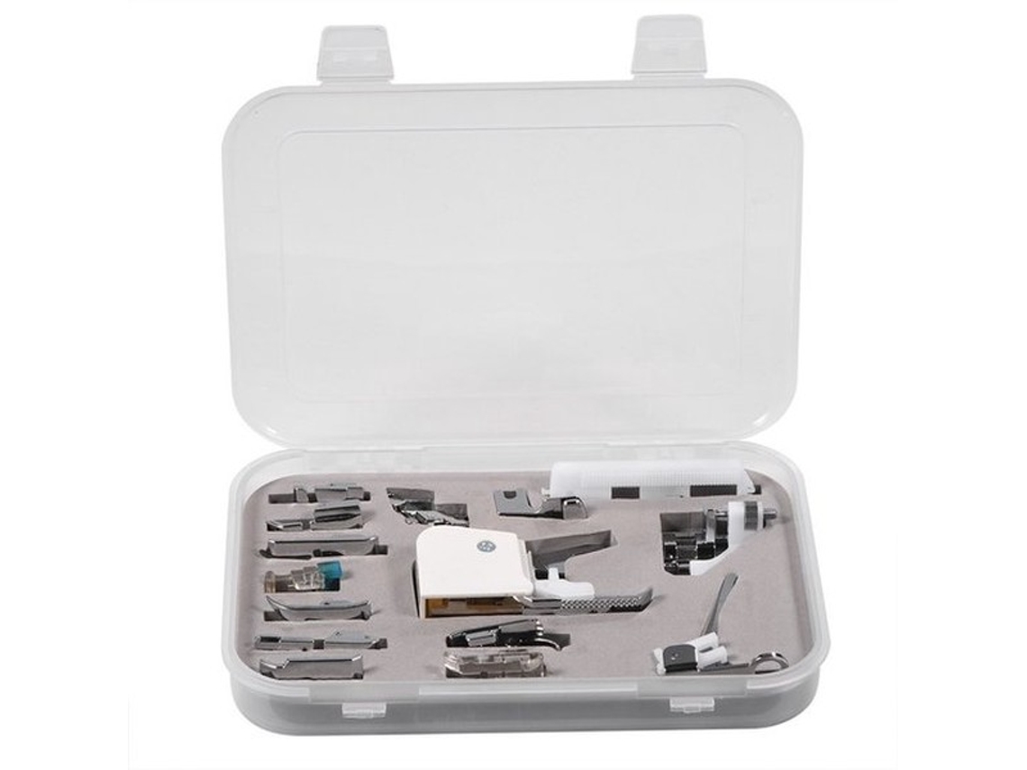 Conjunto De Naaivootheids 15 Peças - Alta Qualidade Metal - Resistente Ao Desgaste - Fácil De Instalar - Acessórios De Costura - Bem Embalado