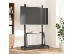 Suporte De Tv | Móvel De Tv C/ Rodas Ecrãs De 32 90 Max Vesa 800x600mm 100kg Wsd568070 Lovely Home