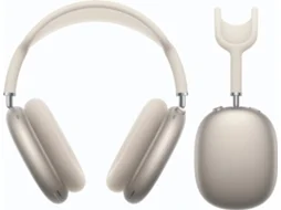 Auscultadores Bluetooth APPLE Airpods Max 2 (Over Ear -  Microfone - Bege)