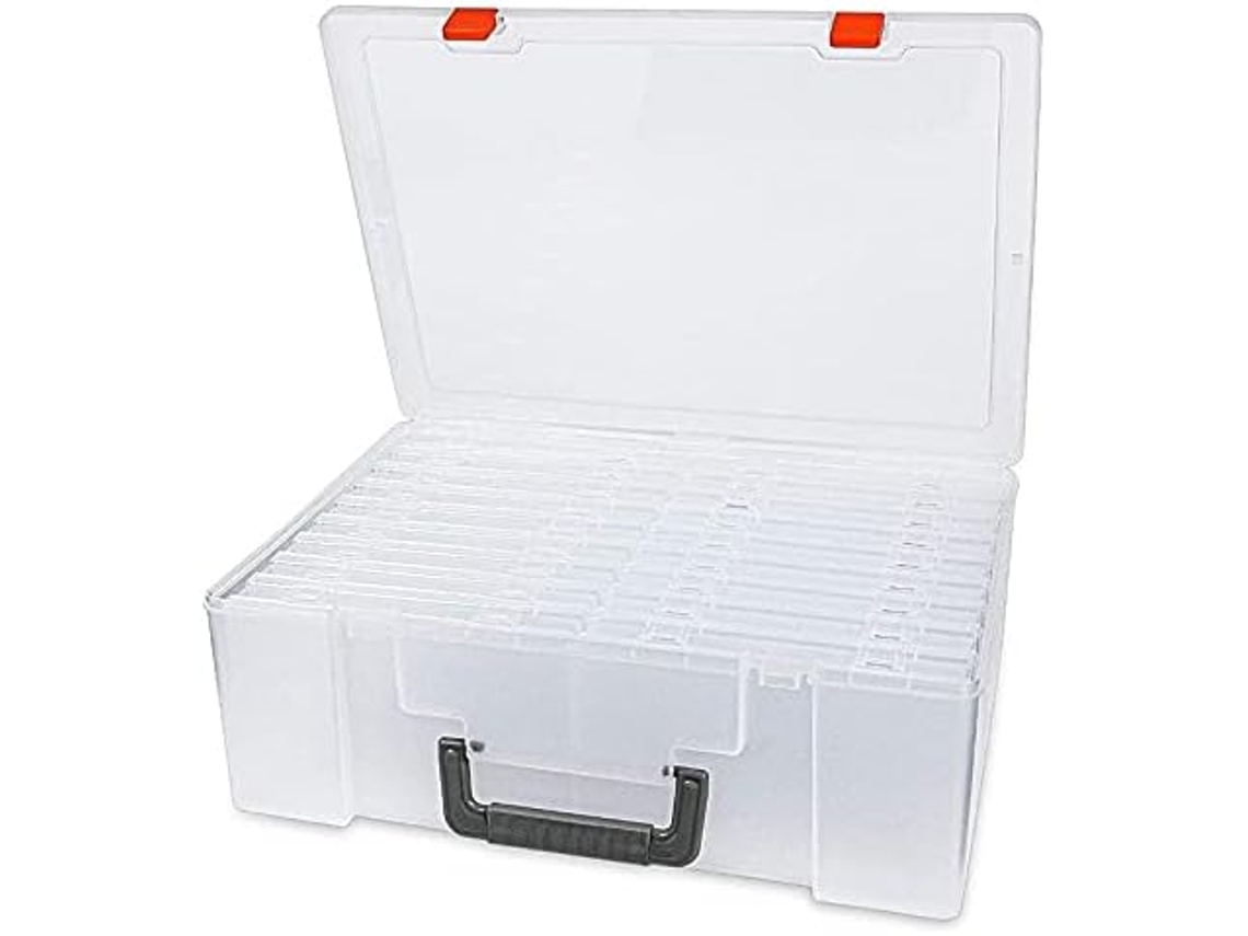 Caixa Para Guardar Fotos De 10x15 Cm , Com 18 Compartimentos Internos Para Fotos. Org Gokoco (4x6 Polegadas)