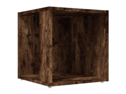 Side Table, Side Tables Vidaxl Marrom Madeira Processada (33 X 33 X 34.5 Cm)