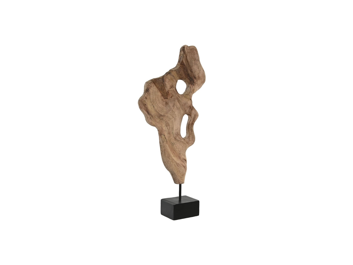 Figura Decorativa Home Esprit Preto Marrom Claro Moderno 26 X 8 X 56 Cm