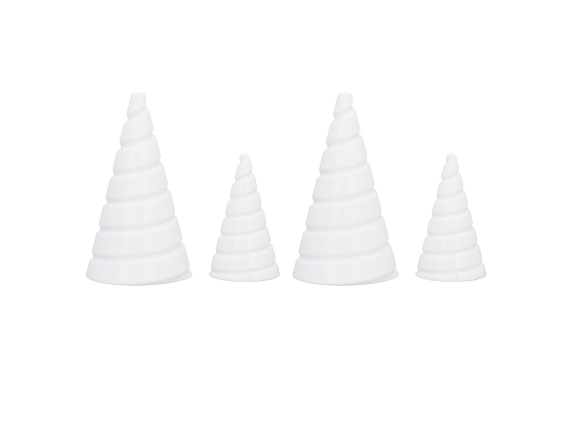 Ferramenta De Bobinagem Em Espiral Para Eletrocultura Kit De 4 Para Jardinagem Cobre Plantas Tamanhos S L