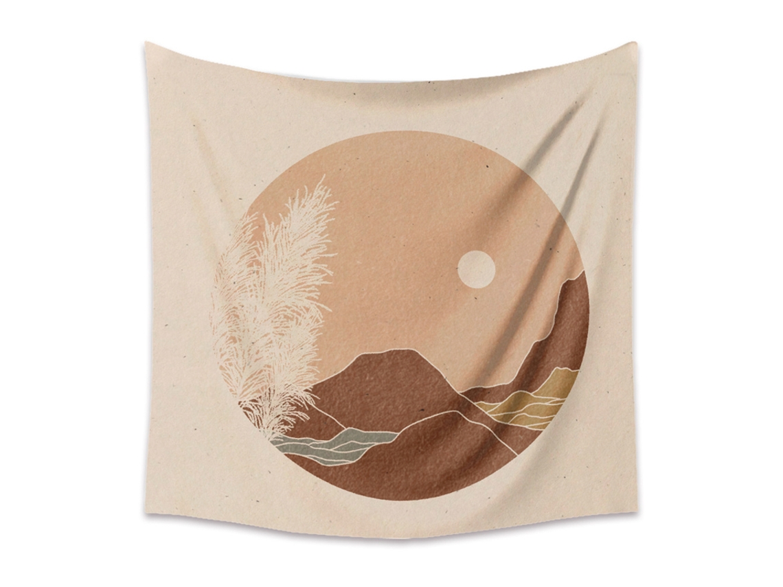 Laxiscreed Tecido De Parede Tapestry 130x150cm Para Decoração Nórdica E Fundo De Cena