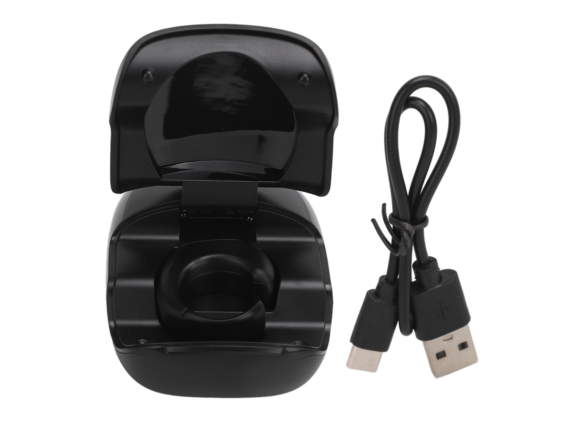 Remote Control Page Turner Bluetooth Camera Video Recording Remote With Charging Case Scrolling Ring For Android For Ios Phone Tablet Black LAXISCREED