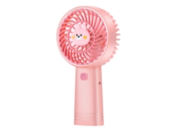 Ventilador USB Primerox Recarregável da Mão, Baixo Ruído