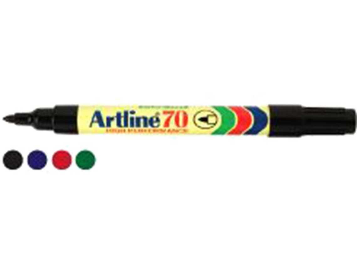 Marcador Grosso Artline 70 Preto-1un   Venda Multiplos: 12 unid.