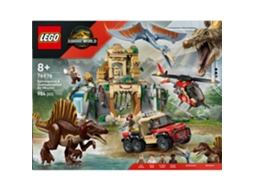 LEGO Jurassic World: Missão Aérea com Espinossauro e Quetzalcoatlus - 76976