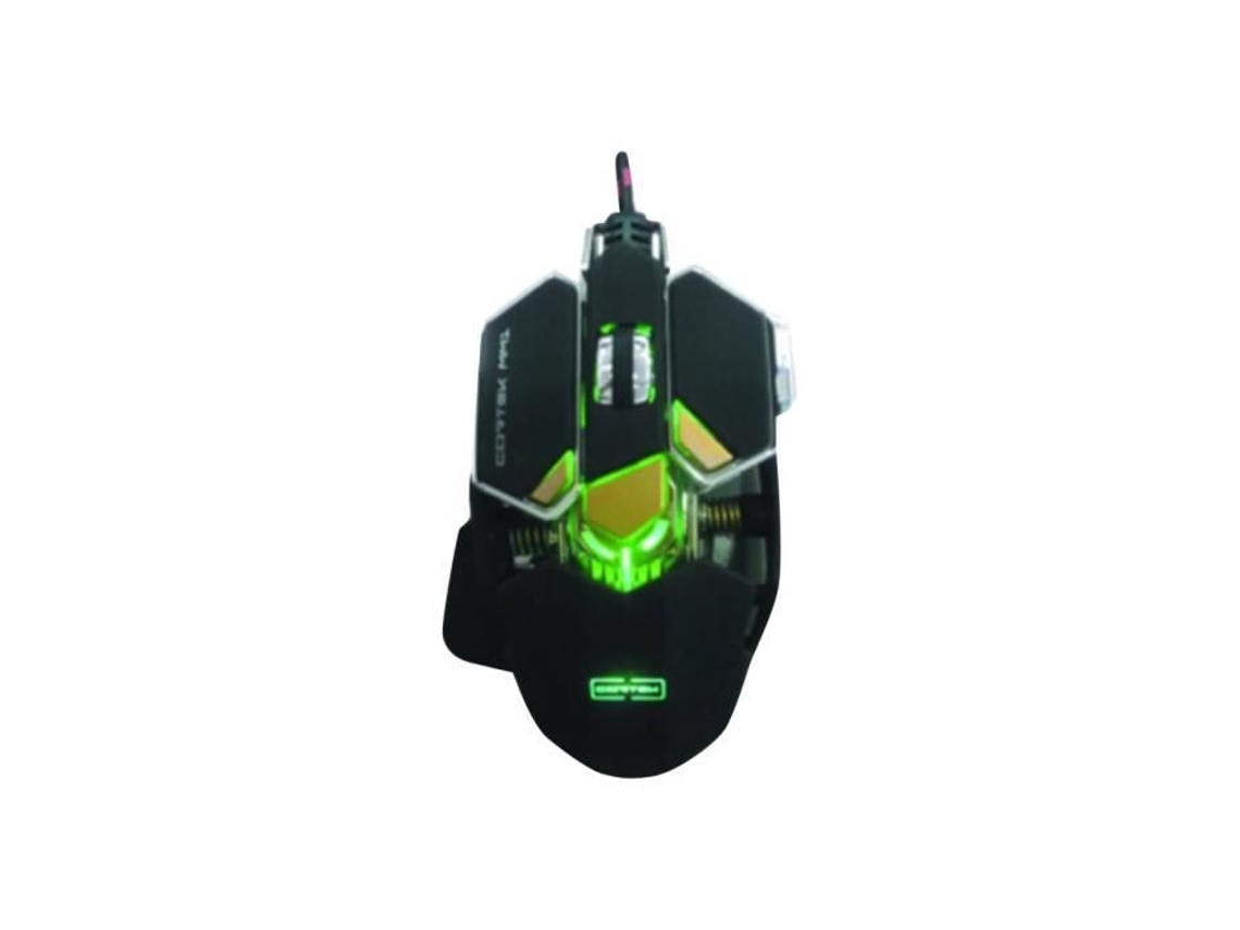 Rato Laser com Fio Usb de 10 Botões para Jogos Cortec