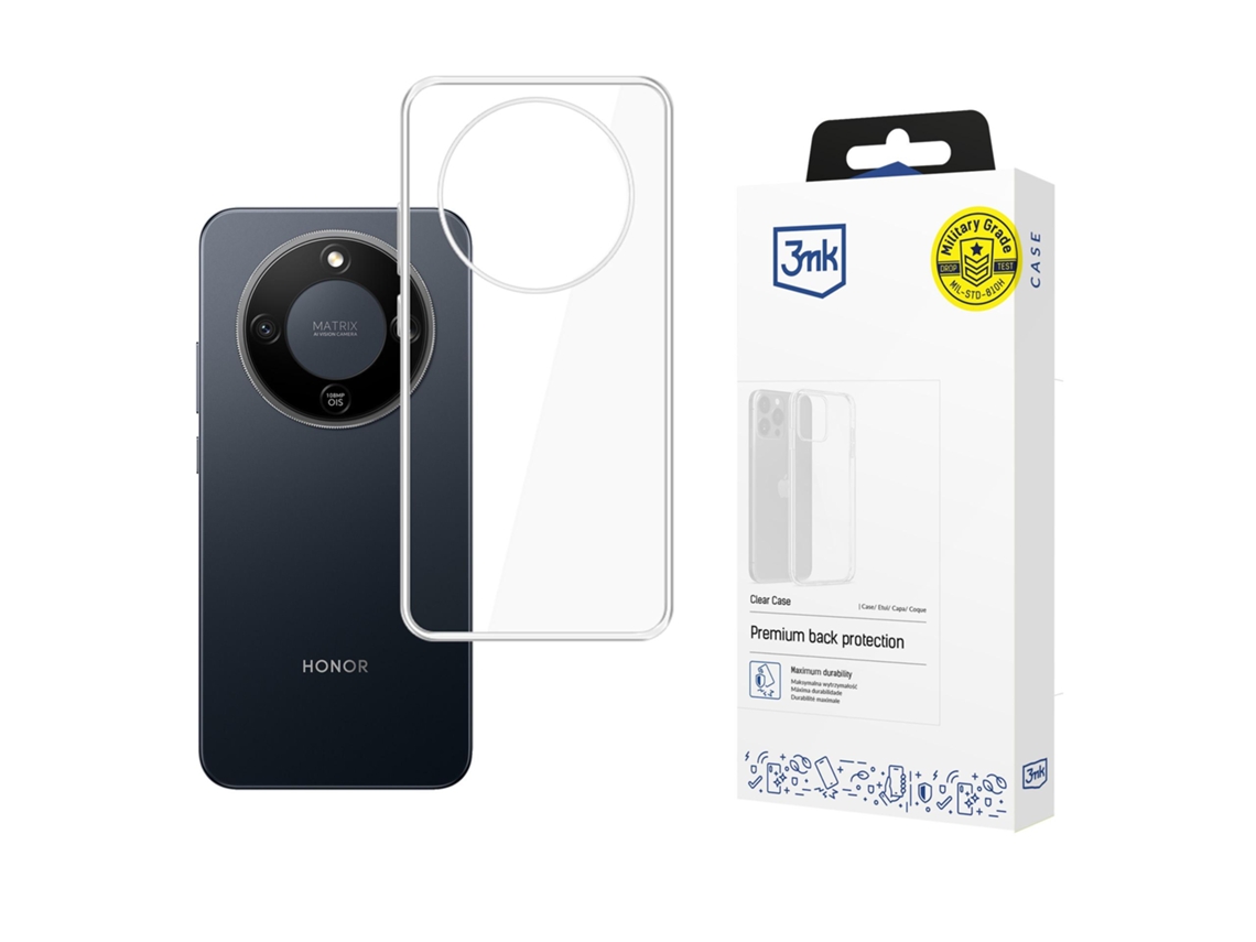 Capa Transparente 3mk Para Honor Magic 8 Lite, Proteção Completa Para Celulares.