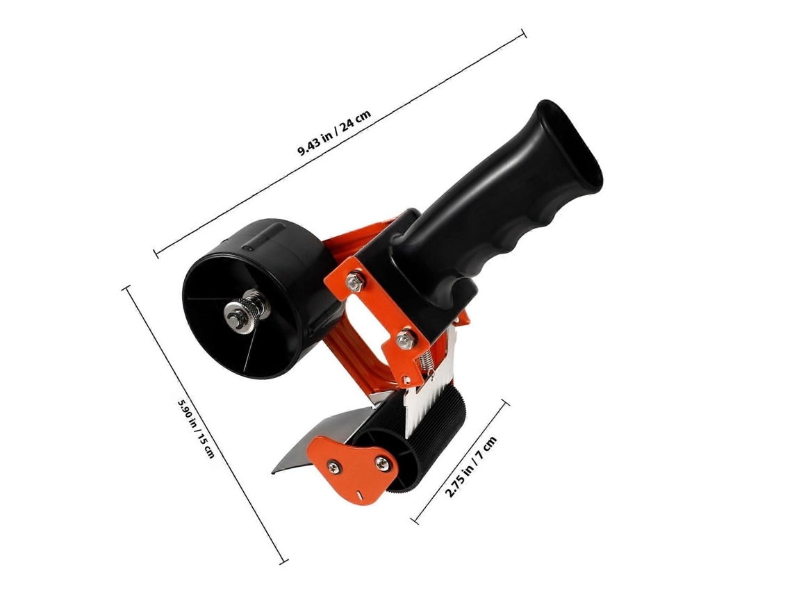 Dispensador de Fita Adesiva Manual com Cabo Ergonômico para Caixas, Mudanças e Embalagens Comerciais. GOKOCO