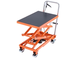 Mesa Elevatória Hidráulica Móvel, Carrinho De Elevação Hidráulico De Tesoura E Plataforma Com Rodas, Capacidade 227kg, Ajuste 300 1200mm Tekmaquinas