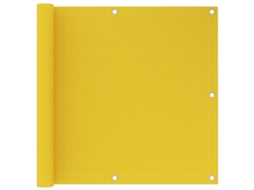 Balcony Screen, Balcony Screens Vidaxl Amarelo Polietileno (90 X 600 Cm)
