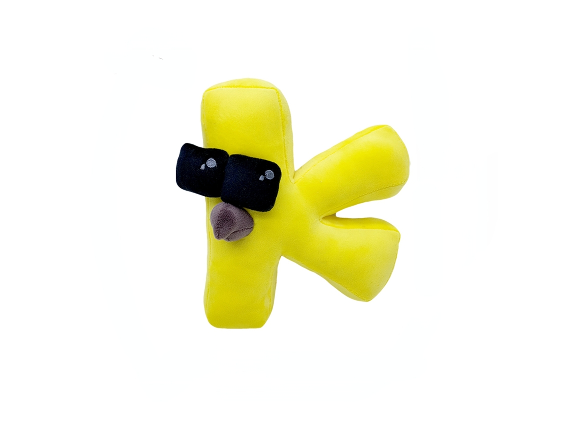 Peluche HXDZFX Letra K 24 Cm