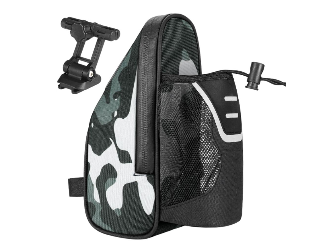 Bolsa de Selim Impermeável com Suporte para Garrafa BRILVIBERA