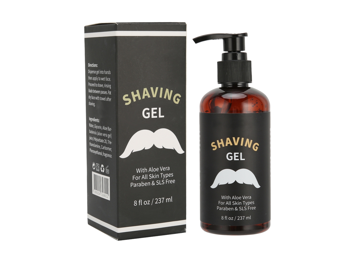 Gel De Barbear Masculino Hidratante Suaviza Barba 237ml