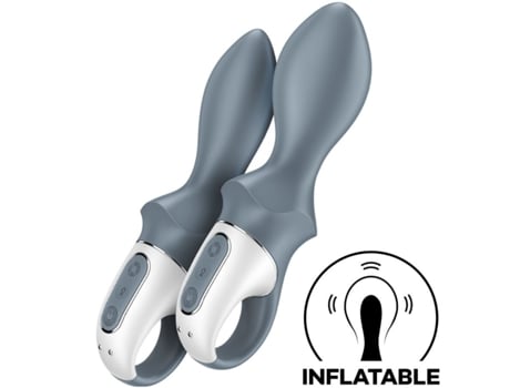 Satisfyer - Bomba De Ar Para O Bumbum 1 Vibrador Anal Inflável Cinza