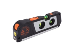 Ferramenta de Nível Laser Primerox, Mini, Alta Precisão, Bolha de Nivelamento, Fita Métrica