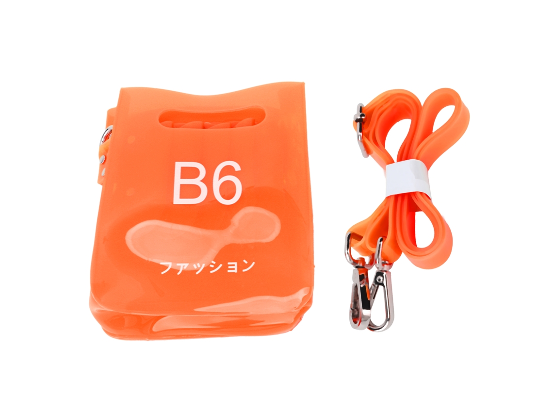 Bolsa De Cabeleireiro Com Capa De Tesoura Ajustável Laranja