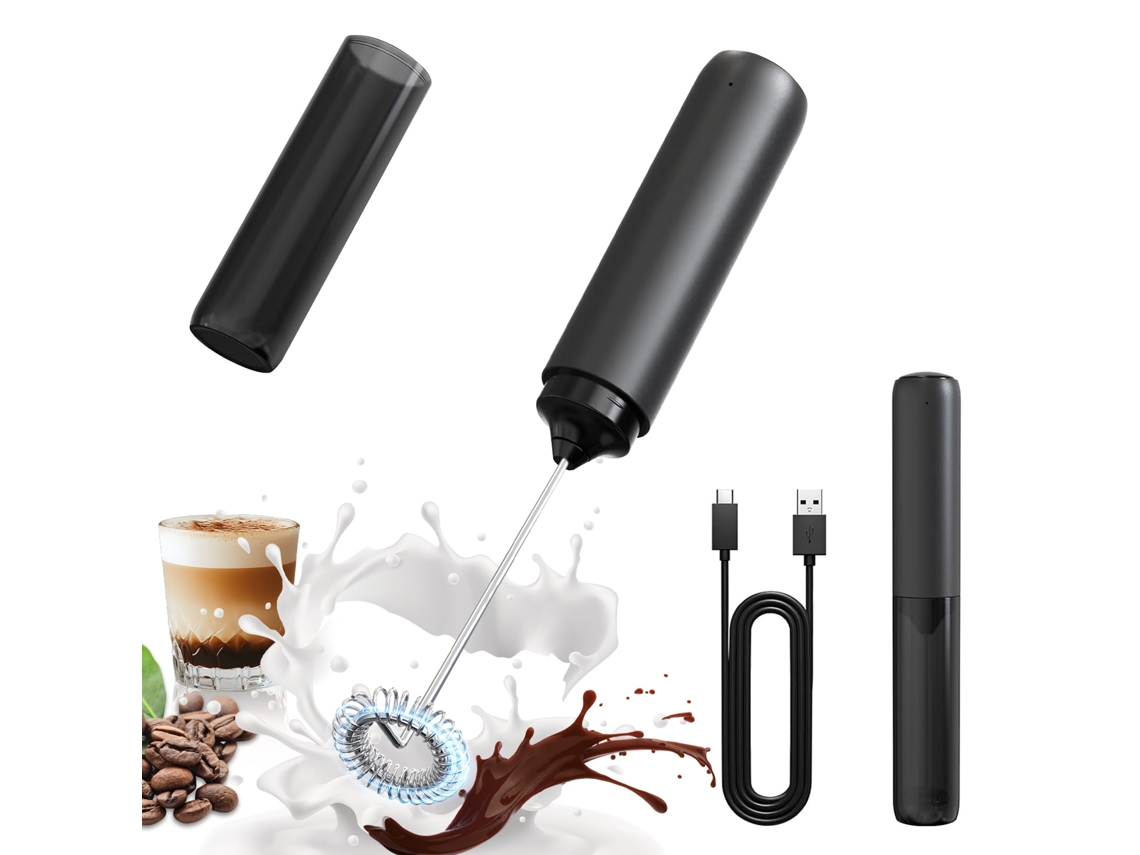 Espumador De Leite, Espumador De Leite Elétrico Para Café