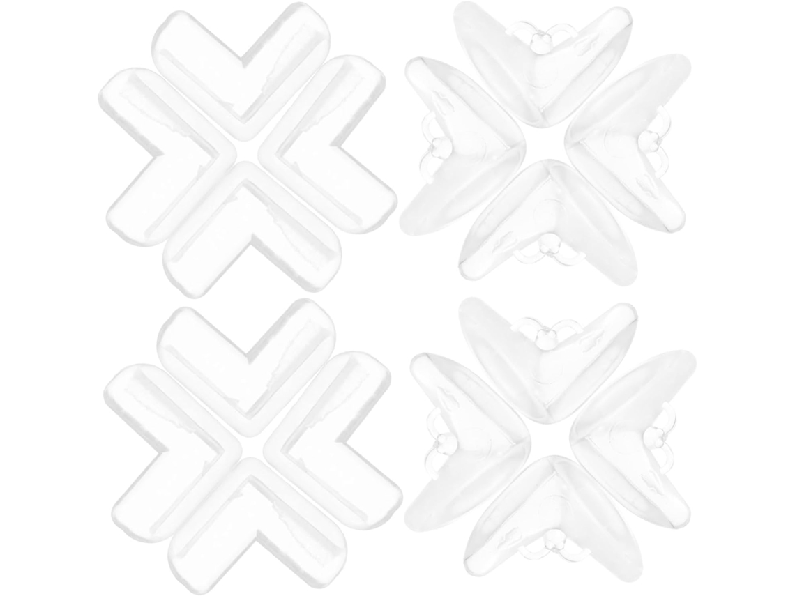 20-protetores De Canto Silicone Transparente, Protetores Seguros Para Bordas De Mesas E Móveis, Protetores De Canto