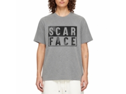 Rockinstone Scarface Movie Boxed Heather Graphite Adult T-shirt Size:xxl