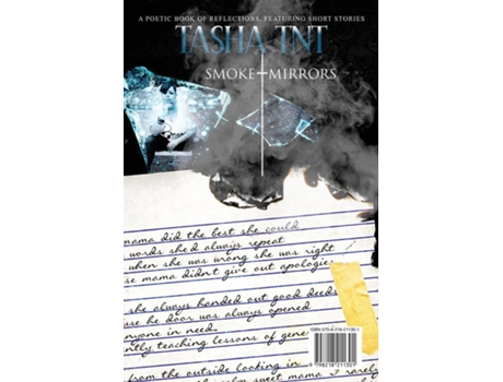 Livro Smoke and Mirrors de Tasha TNT (Inglês)