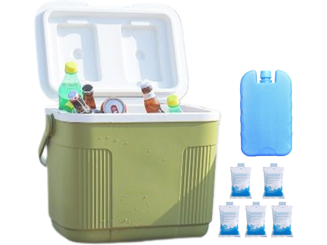 Caixa Térmica Para Camping, Caixa Térmica De 13, 8l Para Camping E Atividades Ao Ar Livre Com Alça E Grande.