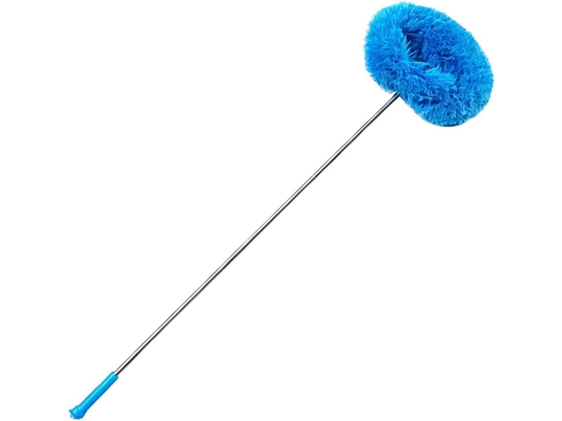 Escova Longa Com Cabo Para Limpeza Das Pás Do Ventilador De Teto