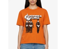 A Clockwork Orange Orange Poster T-shirt Unisex Adults Size:l