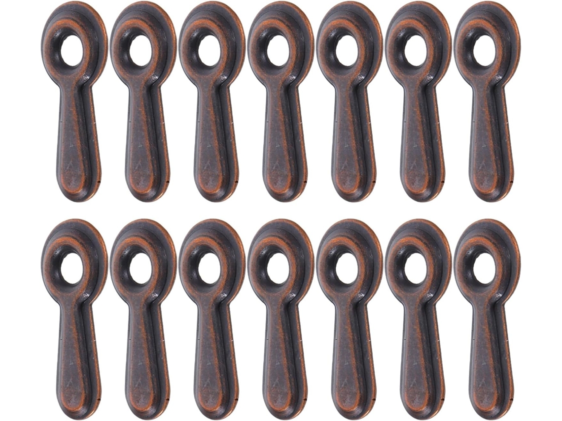 100 Peças De Clipes De Fixação Para Quadros Fotográficos Em Metal - Design Seguro E Estável