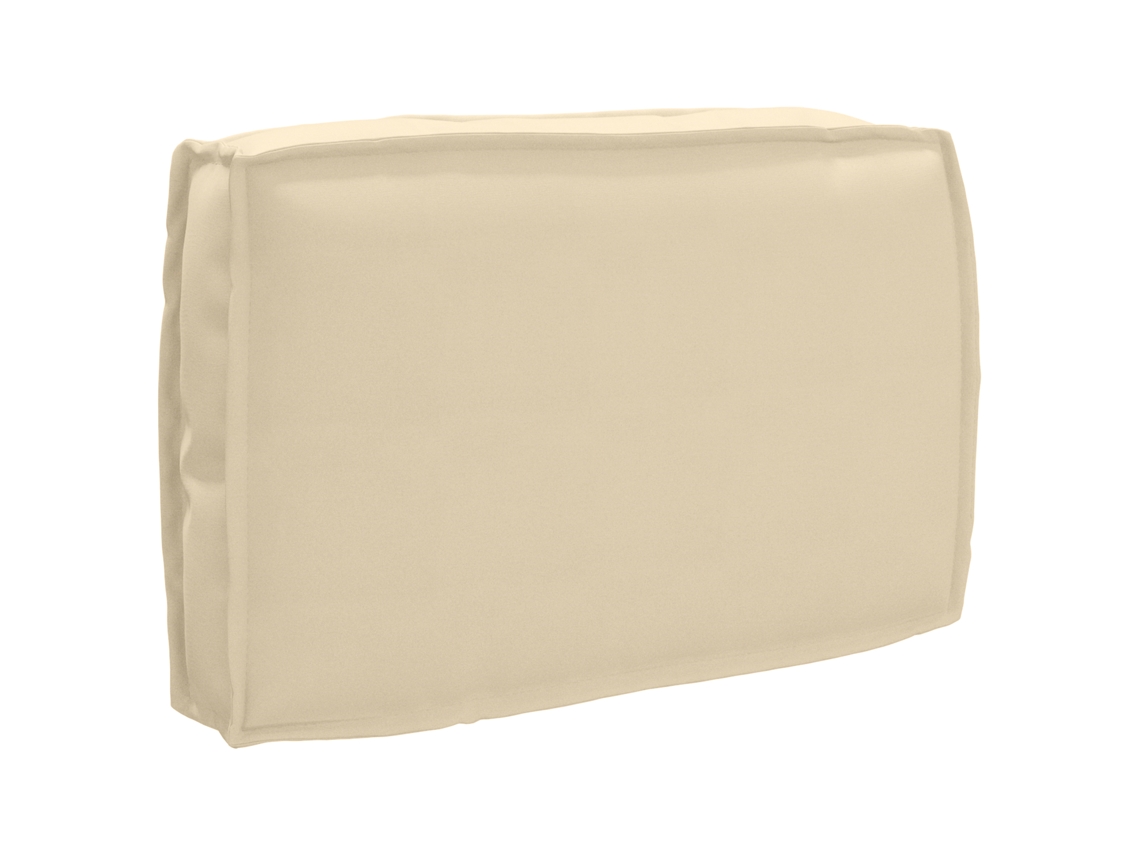 Conjunto 1 Almofada Vidaxl Bege Oxford (60 X 40 X 12 Cm)