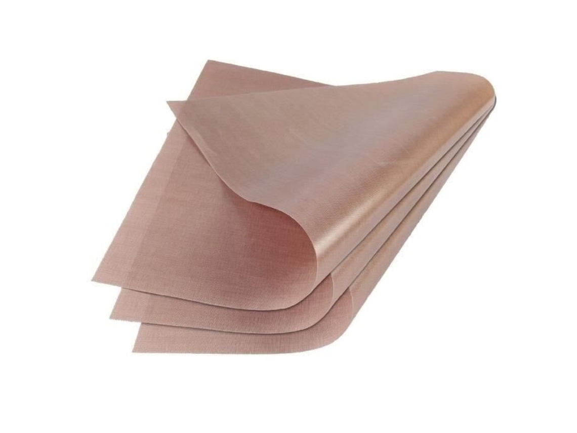 10 Folhas De Teflon 40x60cm, Reutilizáveis, Duráveis, Resistentes A Óleo, Para Assar No Forno, Antiaderentes E Perfeitas Churrasco.