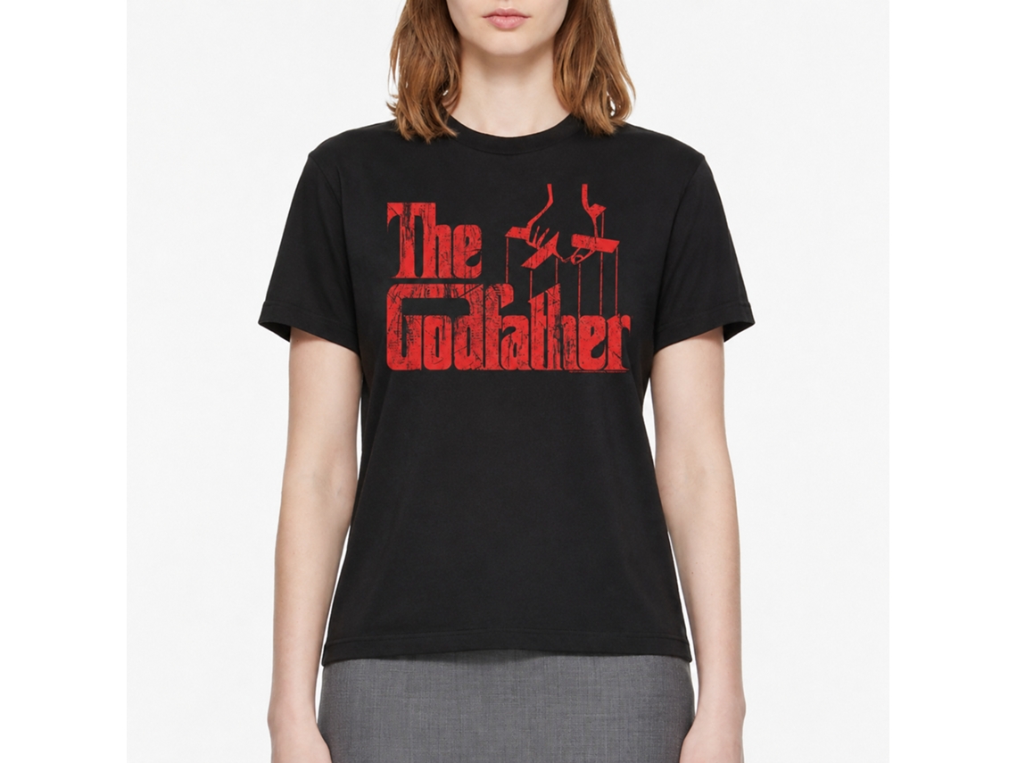 Rockinstone Godfather Logo Red Black Adult T-shirt Size:m