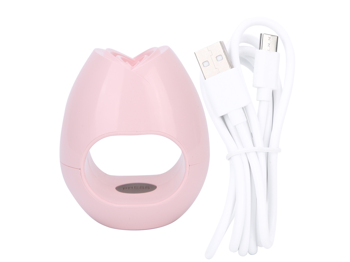 Lâmpada Secadora De Unhas Usb Portátil Uv Para Geleia De Unhas Cura Individual Ferramentas De Manicure Rosa