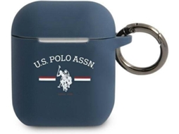 Capa Apple Airtag US POLO Navy Azul