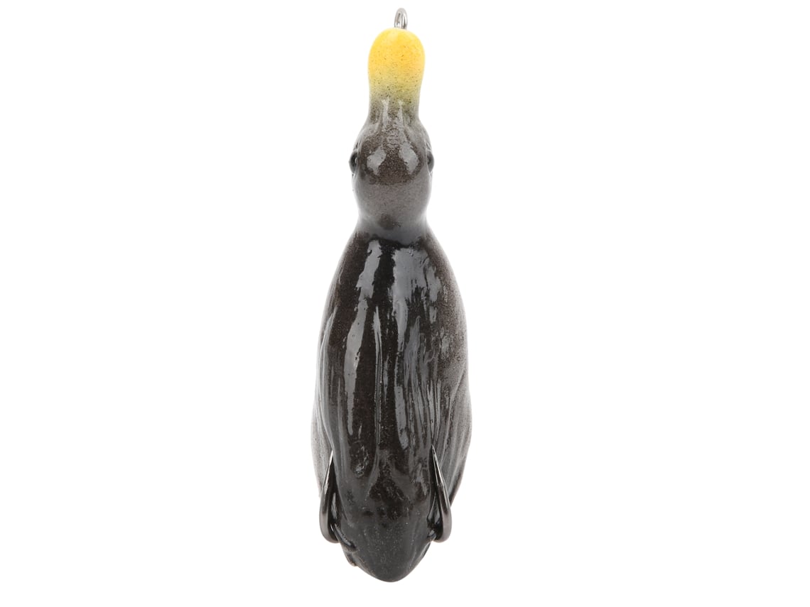 Isca Artificial Pato Silicone com Gancho Preto