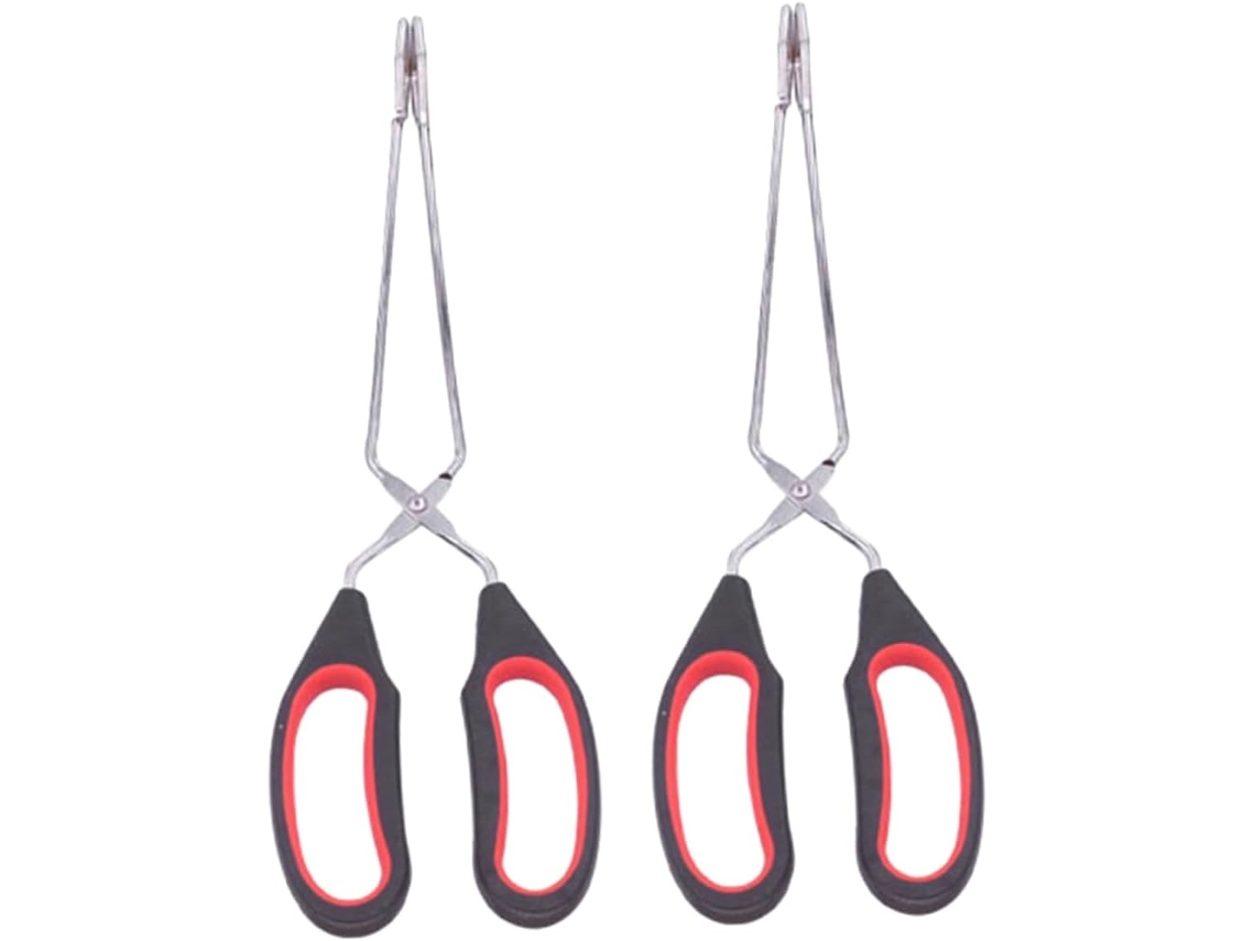 Pinça Multifuncional Popetpop Para Churrasco, Pizzas E Outras Ocasiões, Com 2 Peças E Função Anti Escaldante
