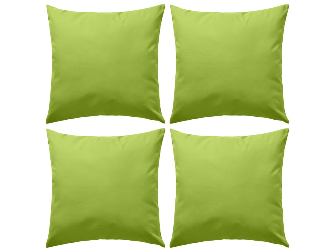 Outdoor Pillow, Outdoor Pillows Vidaxl Verde Poliéster (45 X 45 Cm)