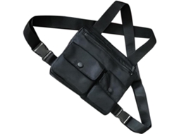 Mochila Peitoral De Nylon Leve E Durável, Mochila Multifuncional Para Homens, Estilo Hip-hop.