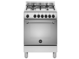 Fogão LA GERMANIA AMN 664 EXV BT (Outlet Grade B - 56 L - Elétrico e Gás Butano-Propano - Inox)