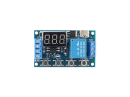 Relé De Retardo Tempo Para Led Dc 5v 12v 24v Com Gatilho Digital